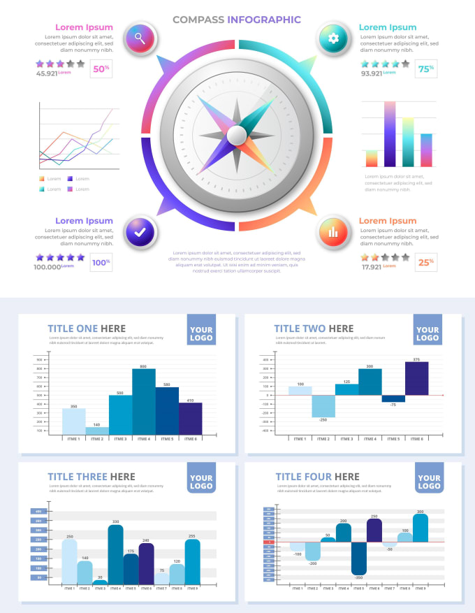Design professional graphs, infographics, charts, and diagrams by X ...