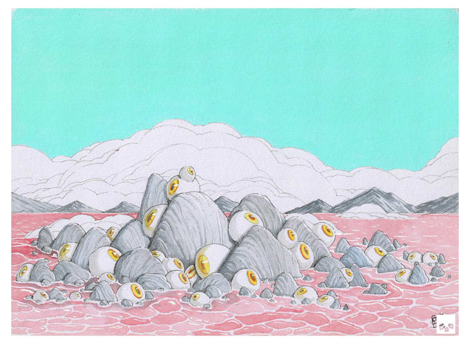 create surreal illustration for any media