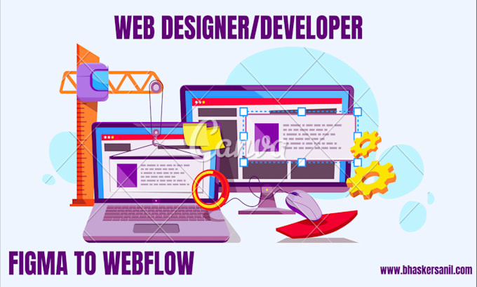 develop a professional webflow website for your business