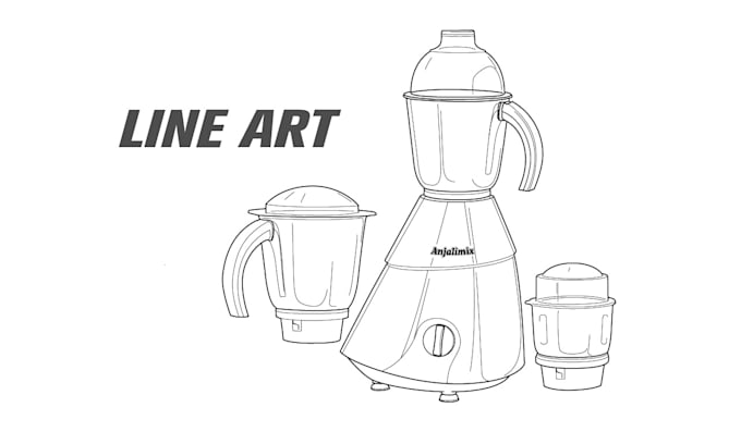 draw vector line art line drawing instruction manual drawing