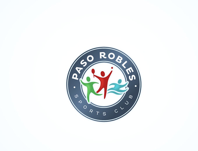 design a professional modern swim logo