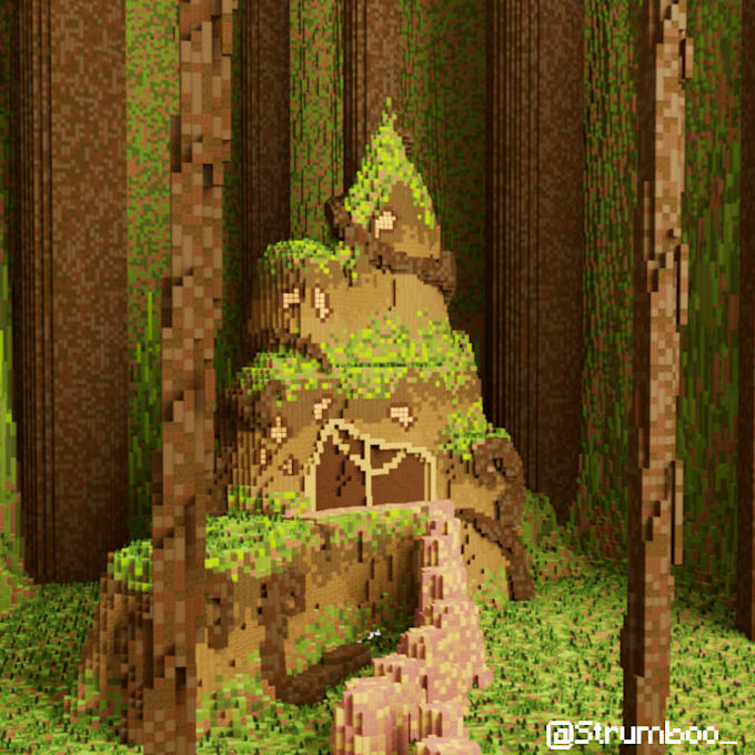 Build anything you want in minecraft by Strumboo_ | Fiverr