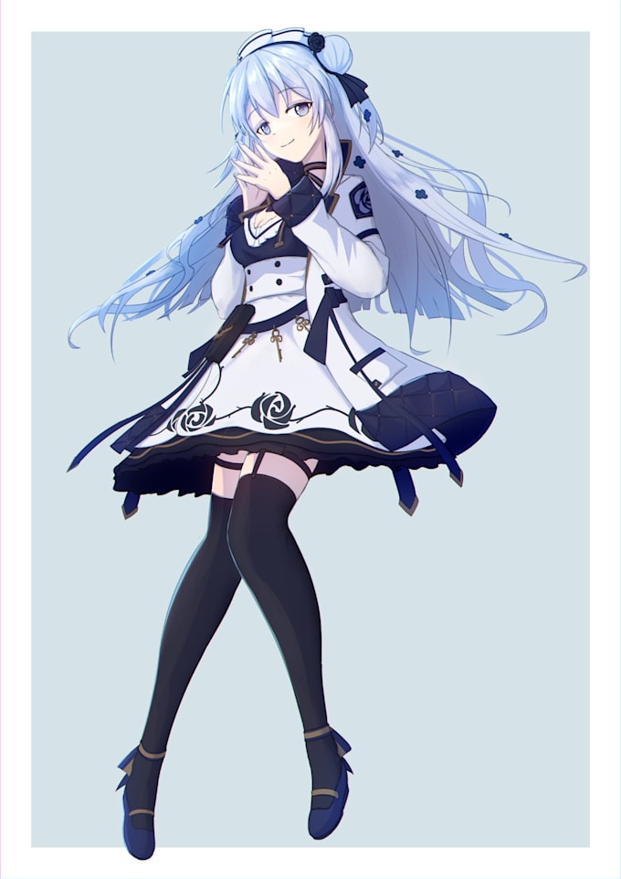 draw you a beautiful looking manga or anime art