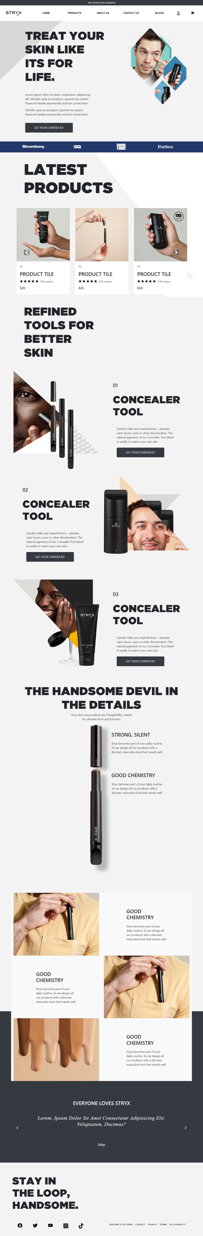 Be your front end html css responsive website designer by Usamawarsi ...
