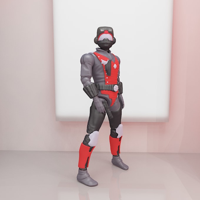 do action figure articulation for 3d printing