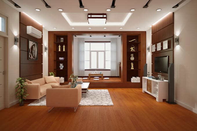 make 3d realistic rendering of house , apartment and commercial building