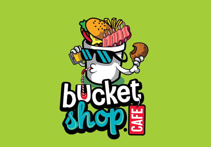 create a food and drink logo design for you