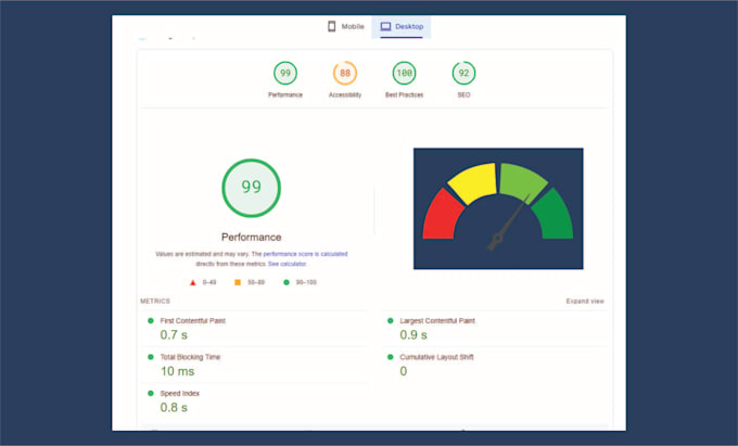optimize your website speed