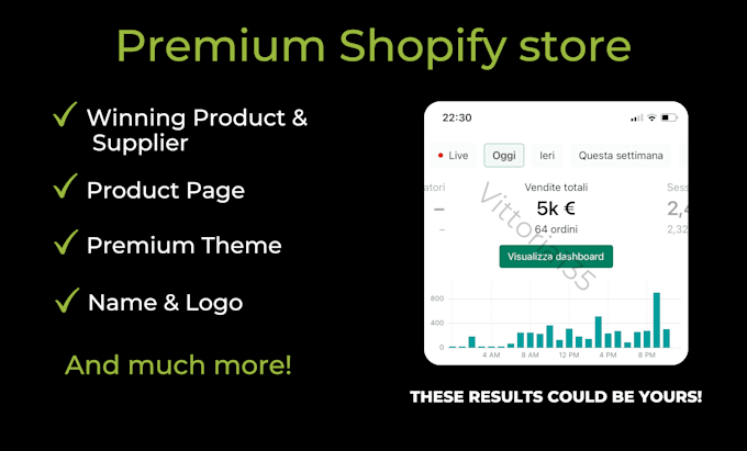 create a dropshipping shopify store ready to be launched