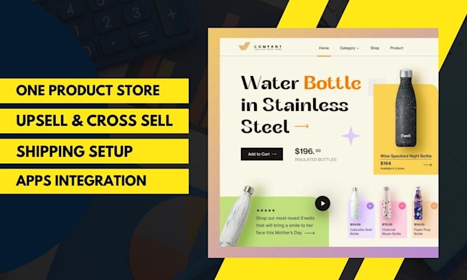 Do shopify one product store dropshipping store shopify store