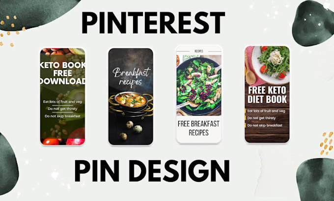 design SEO optimized pinterest pins and boards