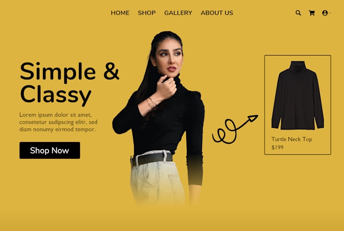 create a clean, creative and responsive website design
