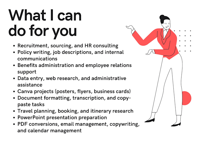 offer reliable VA, HR, and recruitment services