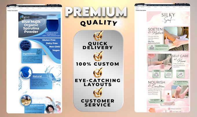 design amazon basic enhanced brand content a plus layout