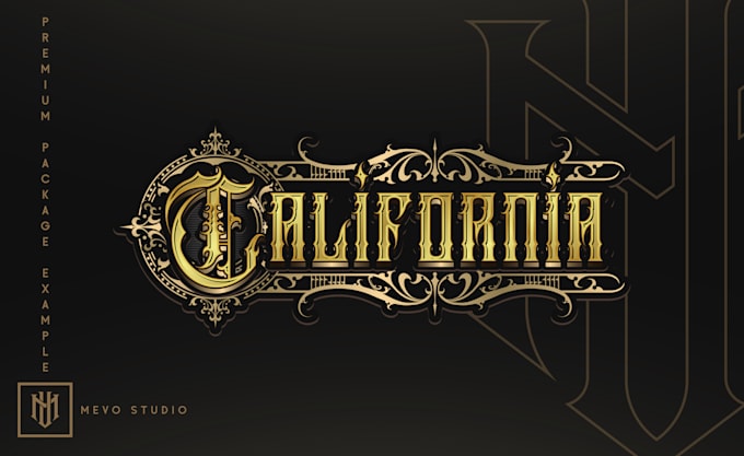 Design di logo con lettering vintage retrò per la tua attività