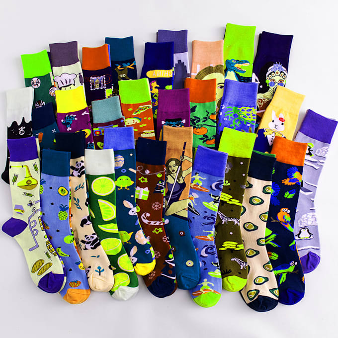 Create beautiful socks design by Kiarabosman Fiverr