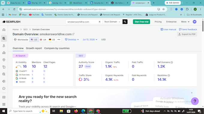 do a full technical and on page SEO of your word press website