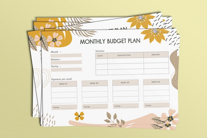 design custom digital planner, journal, calendar for you