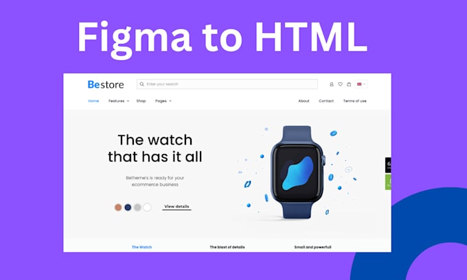 converting figma to html