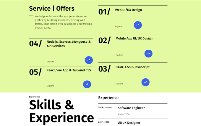 Create a responsive website with html, css and javascript by Modroid ...