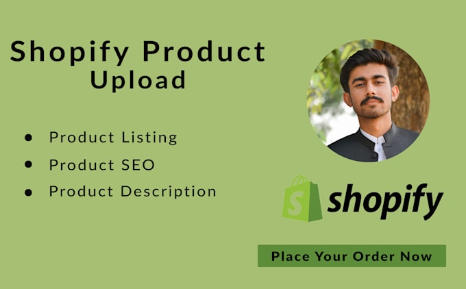 do shopify product listing or product upload