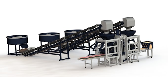industrial product cad design and development, rendering using solidworks