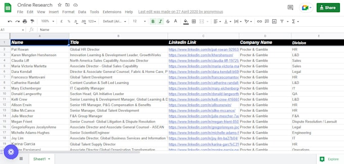 do b2b lead generation and targeted email list building