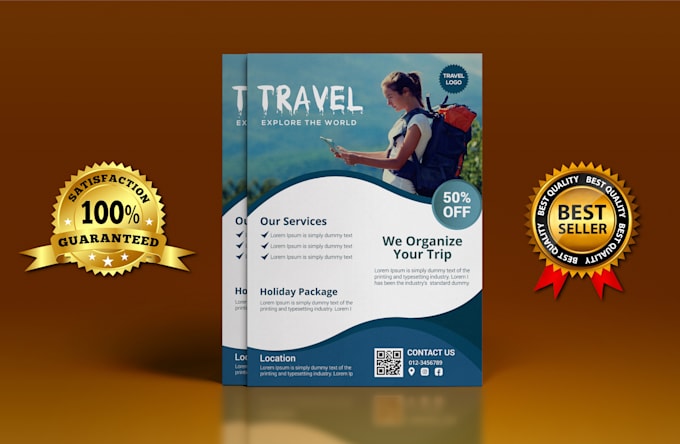 do awesome flyer design or any graphic design using photoshop, illustrator