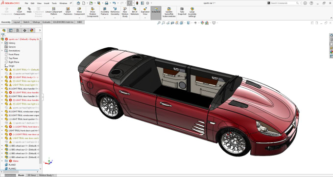 design 3d model for 3d printing with animation or simulation video