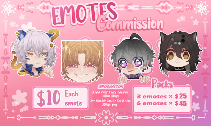 create custom emotes for your twitch or discord