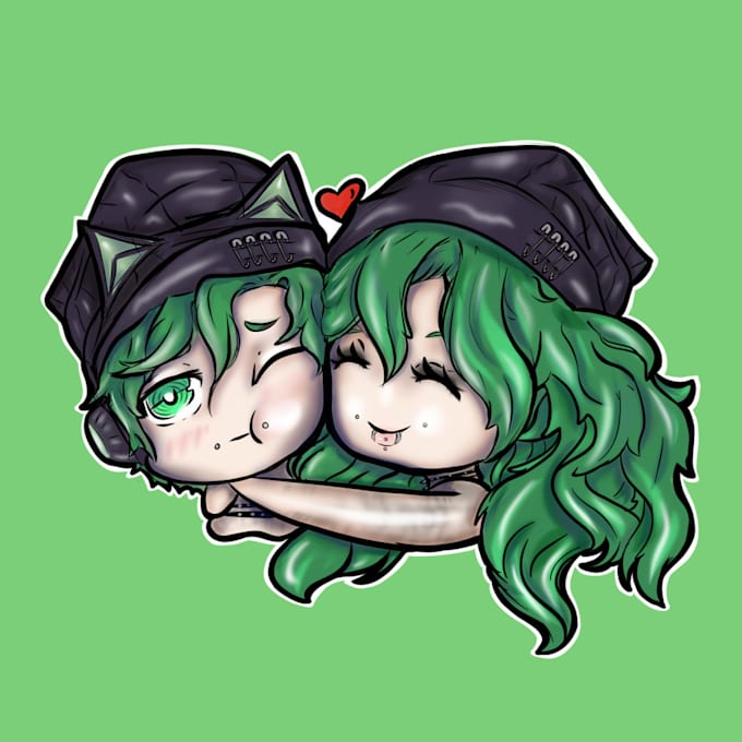 draw a cute chibi face