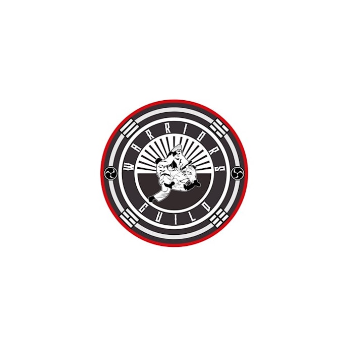 design awesome traditional super warriors guild logo design