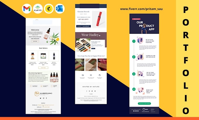 Do responsive html email template within 12 hours by Pritam sau Fiverr