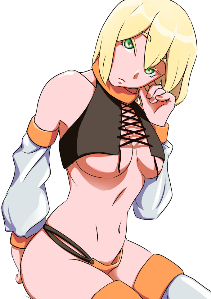 draw any sfw nsfw character oc in anime style