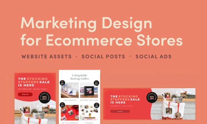 design marketing graphics for ecommerce