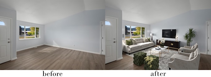 do amazing and realistic virtual staging for you