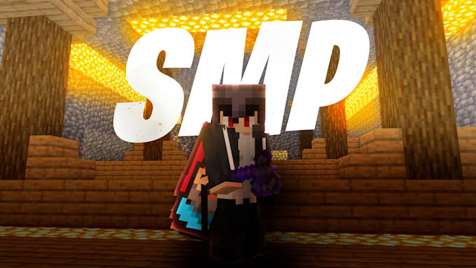 create a clean minecraft 3d thumbnail according to your wishes within 24