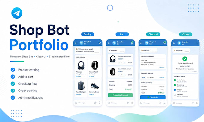 build a telegram bot in python with API integrations