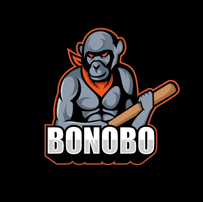 do make an modern custom monkey logo