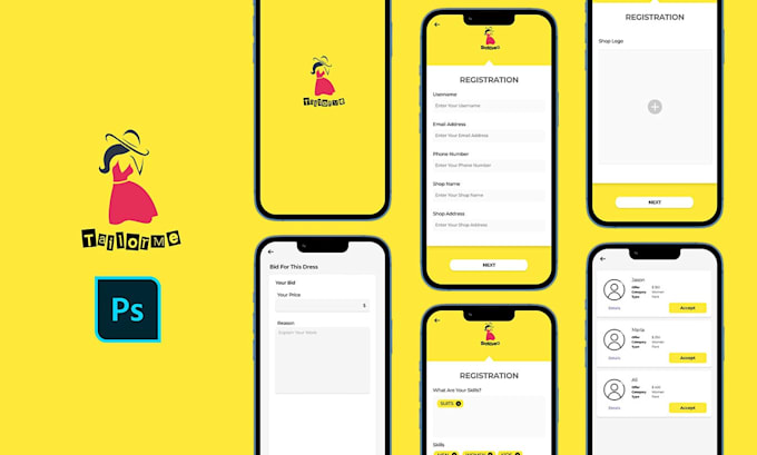 design your mobile app UI