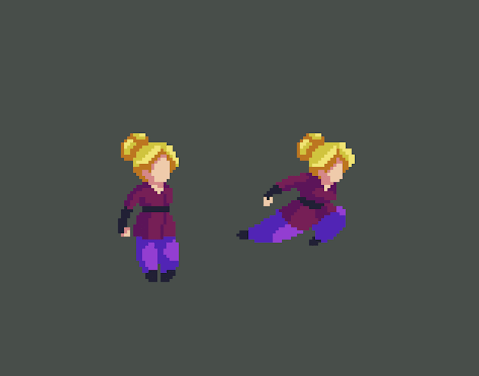 create a pixel art character for your game
