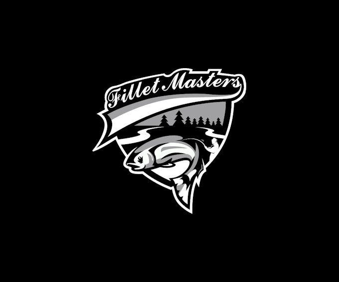 make professional popular fish and cooking logo design