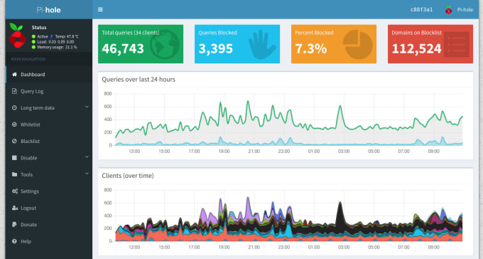 install and configure pihole in home lab
