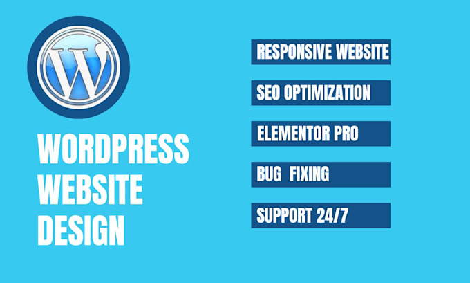 create a wordpress website design using elementor pro