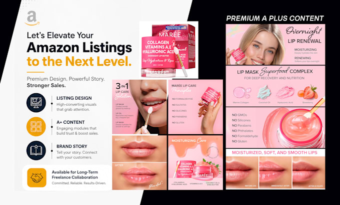 awesome design amazon product listing images or a plus content