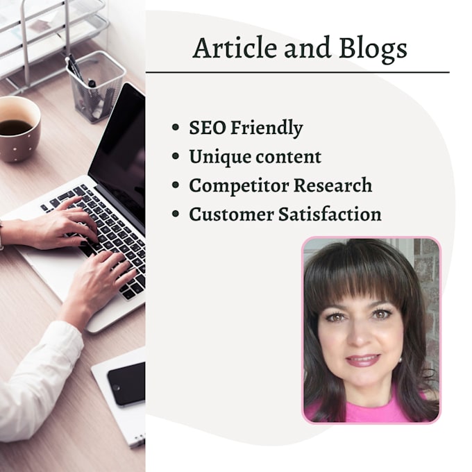Write unique seo articles in english or spanish by Florizul Fiverr