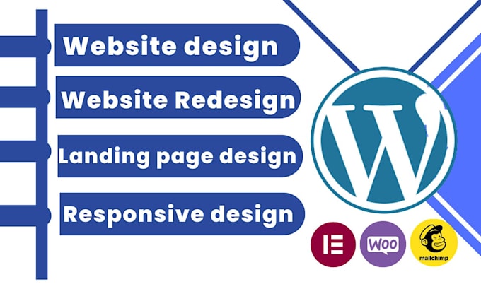 design clean and modern website using elementor pro