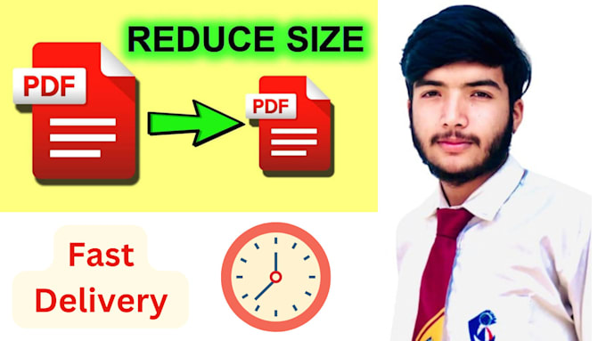 reduce and compress yor PDF file size
