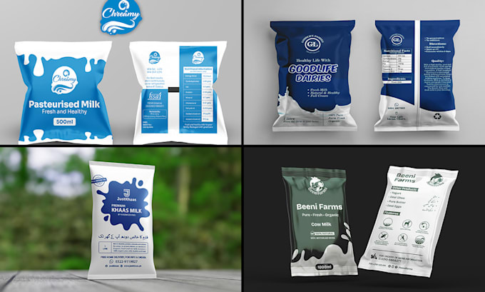 design premium product labels, pouch and box packaging