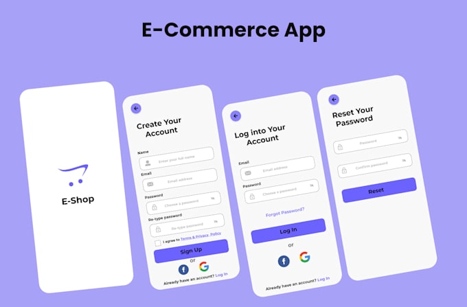 Design amazing ui ux for mobile and web app user interface by ...